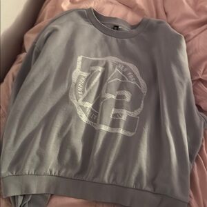 Gray Graphic Sweatshirt